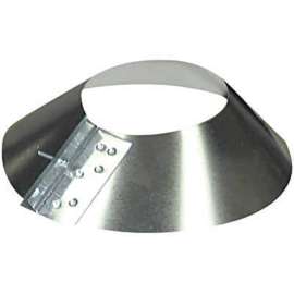 Imperial 7 in. D 26 Ga. Galvanized Steel Storm Collar