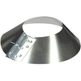 Imperial 8 in. D 26 Ga. Galvanized Steel Storm Collar