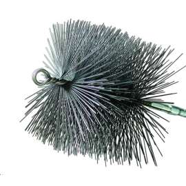 Rutland Chimney Sweep 6 in. Square Oil Tempered Chimney Brush