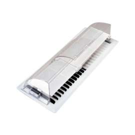 Deflect-O Jordan 4 in. H X 9-1/5 in. W 1-Way Clear Plastic Air Deflector