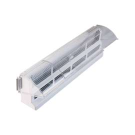 Deflect-O Jordan 5 in. H X 15-1/2 in. W 1-Way Clear Plastic Air Deflector
