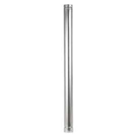 Selkirk 3 in. D X 48 in. L Aluminum Round Gas Vent Pipe