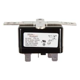 White Rodgers 1 Pole 2 Throw 24 V Furnace Relay