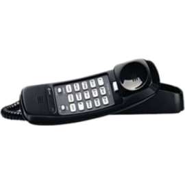 AT&T Trimline 210 Standard Phone, Black, 1 x Phone Line, Hearing Aid Compatible