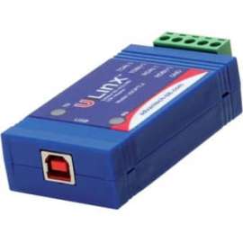 ADVANTECH USB to Isolated 422/485 w/Plug Terminal Block and LEDs, B+B SmartWorx, Terminal Block Serial, 1 x Type B Female USB