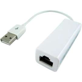 4XEM USB 2.0 To 10M/100M Ethernet Adapter, USB, 1 Port(s), 1 x Network (RJ-45), Twisted Pair