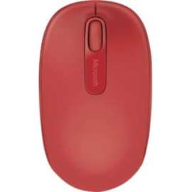 Microsoft 1850 Mouse, Wireless, Flame Red