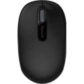 Microsoft 1850 Mouse, Optical, Wireless, Radio Frequency, Black