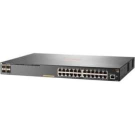 HPE Aruba 2930F 24G PoE+ 4SFP+ Switch, 24 Ports, Manageable, 10 Gigabit Ethernet, Gigabit Ethernet, 10/100/1000Base-T, 10GBase-X
