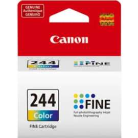 Canon CL-244 Original Inkjet Ink Cartridge, Color Pack, Inkjet