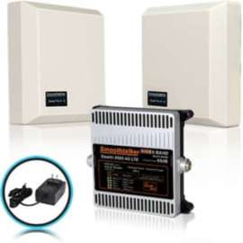 Mobile Smoothtalker Stealth X6 65dB 4G LTE Extreme Power 6 Band Cellular Signal Booster Kit, 700 MHz, 850 MHz, 1700 MHz, 1900 MHz, 2100 MHz, LTE, Directional Antenna Antenna