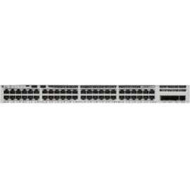 Cisco Catalyst 9200 C9200L-48T-4G Layer 3 Switch, 48 Ports, Manageable, Gigabit Ethernet, 10/100/1000Base-T, 1000Base-X
