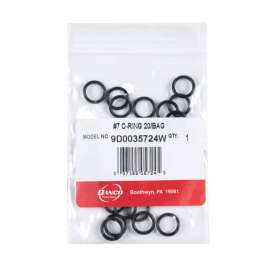 Danco 1/2 in. D X 3/8 in. D #7 Rubber O-Ring 20 pk