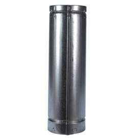 Selkirk 5 in. D X 18 in. L Aluminum Round Gas Vent Pipe