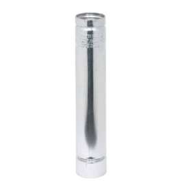 Selkirk 3 in. D X 18 in. L Aluminum Round Gas Vent Pipe
