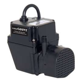 Little Giant 1/40 HP 300 gph Aluminum Switchless Switch AC Submersible Utility Pump