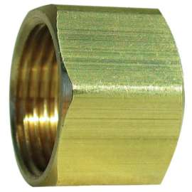 JMF Company 5/16 in. Compression X 5/16 in. D Compression Brass Nut
