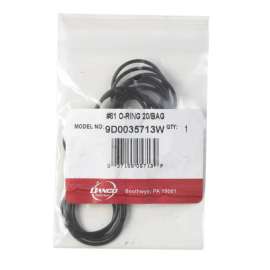 Danco 1-1/8 in. D X 1 in. D Rubber O-Ring 20 pk