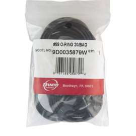 Danco 1-3/4 in. D X 1-1/2 in. D Rubber O-Ring 20 pk