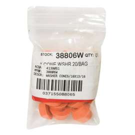 Danco 3/8 in. D Rubber Washer 20 pk