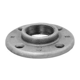 Anvil 3/8 in. FPT Black Malleable Iron Floor Flange