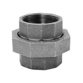 Anvil 1-1/4 in. FPT X 1-1/4 in. D FPT Black Malleable Iron Union