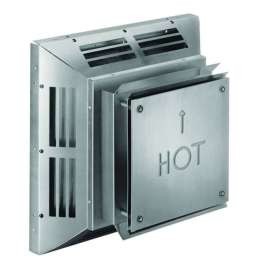 DuraVent DirectVent 4 in. D Aluminum Stove Vent Horizontal Termination Cap