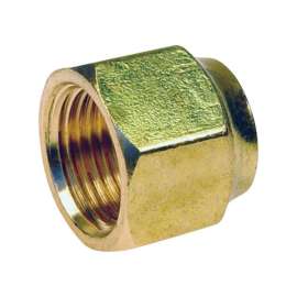 JMF Company 5/8 in. Flare X 3/8 in. D CTS Brass Forged Flare Nut
