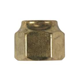 JMF Company 1/4 in. Flare X 1/4 in. D CTS Brass Forged Flare Nut