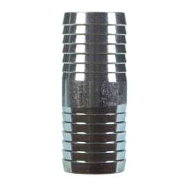 BK Products 3/4 in. Barb X 3/4 in. D Barb Galvanized Steel Coupling