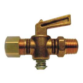 JMF Company 1/4 in. 1/8 in. Brass Compression Valve