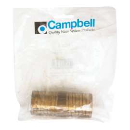 Campbell Red Brass 1.25 in. Insert Couple