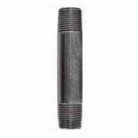 STZ Industries 1/8 in. MIP each X 1/8 in. D MIP Black Steel 4 in. L Nipple