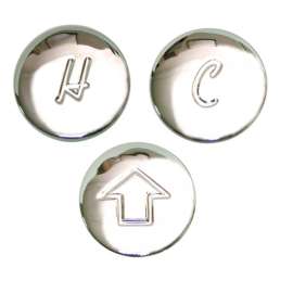 Danco For Crane/Pfister/Savoy Chrome Sink and Tub and Shower Index Button