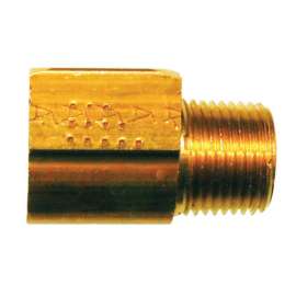 JMF Company 1/4 in. Flare X 1/8 in. D Male Brass Inverted Elbow