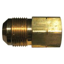 JMF Company 15/16 in. Flare X 1/2 in. D Female Brass Connector