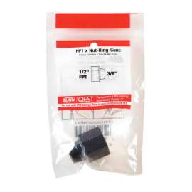 Zurn Qest 1/2 in. FPT X 3/8 in. D FPT Cone Nut