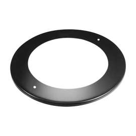 DuraVent DuraBlack 6 in. D 24 Ga. Galvanized Steel Stove Pipe Trim Collar