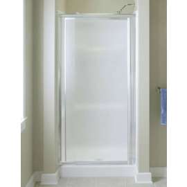 Sterling Ensemble 69 in. H X 36 in. W Silver Silver Framed Shower Door