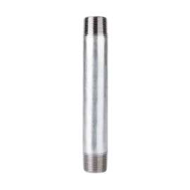 STZ Industries 3 in. MIP each X 3 in. D MIP Galvanized Steel 8 in. L Nipple