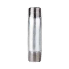 STZ Industries 2-1/2 in. MIP each X 2-1/2 in. D MIP Galvanized Steel 5 in. L Nipple