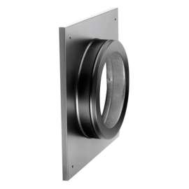 DuraVent DirectVent 6-5/8 in. D Aluminum/Galvanized Steel Flue Thimble