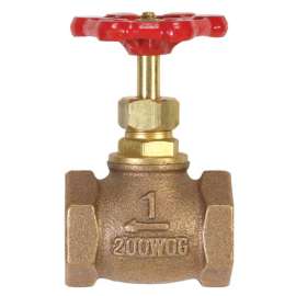 BK Products ProLine 1 in. FIP Brass Globe Valve