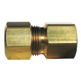 JMF Company 1/2 in. Compression X 1/2 in. D FPT Brass Adapter