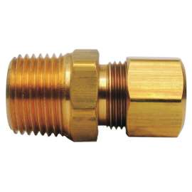 JMF Company 1/2 in. Compression X 1/2 in. D Male Brass Connector