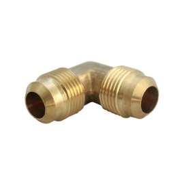 JMF Company 3/8 in. Flare X 3/8 in. D Flare Brass 90 Degree Elbow