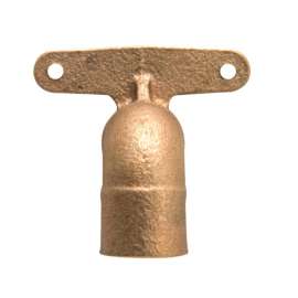 Nibco 1/2 in. Sweat X 1/2 in. D Sweat Brass High Ear Elbow 1 pk