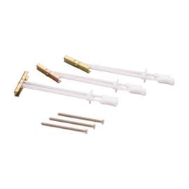 Delta 1 in. L Plastic Grab Bar Anchor