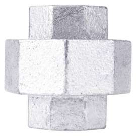 STZ Industries 4 in. FIP each X 4 in. D FIP Galvanized Malleable Iron Union