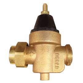 Watts 1 in. Female Solder Union Bronze Water Pressure Reducing Valve 1 in. FNPT 1 pk